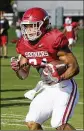  ?? AP ?? Oklahoma running back Rodney Anderson could emerge from the shadow of Baker Mayfield.