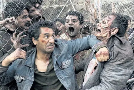  ?? SUPPLIED PHOTO ?? Cliff Curtis as Travis Manawa in Fear the Walking Dead. Robert Kirkman says killing off characters isn’t just hard for fans, but there’s also an unsettling moment in the writing room when the decision is made.