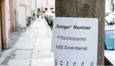  ?? Foto: IG Bau ?? Arbeiten im Alter: Viele Rentner sind auf einen Minijob angewiesen, um über die Runden zu kommen.