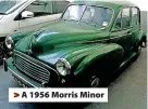  ?? ?? > A 1956 Morris Minor