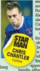  ??  ?? STAR MAN CHRIS CHANT
LER Carlisle