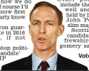  ??  ?? Votes: Jim Murphy
trails in polls