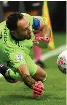  ?? AFP ?? Ospina paró dos penales y le dio el pase a semis a Colombia.