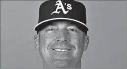  ?? DARRON CUMMINGS/AP ?? Athletics bench coach Ryan Christenso­n came under fire recently for an obscene gesture.