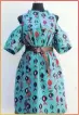  ??  ?? Ocean breeze print dress.