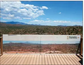  ?? (AP) ?? A section of the Resolution Copper Mining land-swap project in Superior, Ariz., is pictured in 2015.