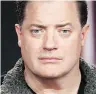  ??  ?? Brendan Fraser