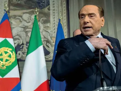  ??  ?? LeaderSilv­io Berlusconi, 81 anni, patron di Mediaset e fondatore di Forza Italia. È stato per tre volte presidente del Consiglio