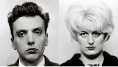  ?? AFP ?? Ian Brady und Myra Hindley vergruben ihre Opfer im Moor.