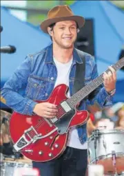  ?? PHOTO: DONALD TRAILL/INVISION/AP ?? Singer Niall Horan is on a world tour that will end in September, and then he will take a break