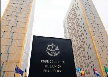  ??  ?? Sede del Tribunal de la Unión Europea que ha dictado sentencia cuatro cuatro clubes españoles.