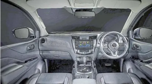  ?? Pictures: SUPPLIED ?? INSIDE: The updated bakkie features a redesigned instrument panel.