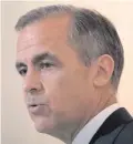  ??  ?? Governor: Mark Carney