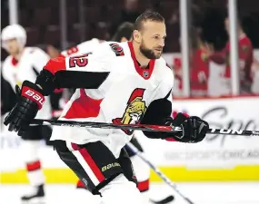  ?? JONATHAN DANIEL/GETTY IMAGES ?? The Senators have until June 30 to decide whether to buy out the final three years of Marian Gaborik’s contract, which would cost them US$7.2 million.