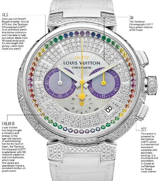 Tambour Chronograph LV277 by Louis Vuitton - PressReader