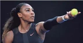  ??  ?? Serena Williams could win all four Grand Slam tournament­s next year. QUINN ROONEY/GETTY IMAGES