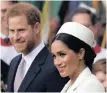  ?? . | AP ?? MEGHAN Markle and Prince Harry are preparing to perform their last duties as working members of the royal family