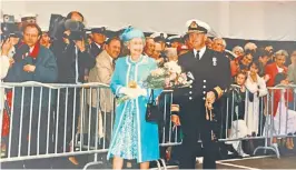  ??  ?? Cooke-priest with the Queen: he was instrument­al in restoring morale after the Nott Defence Review