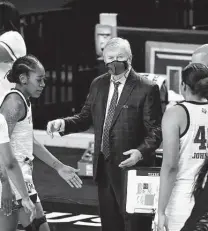  ?? Sean Rayford / Associated Press ?? Texas A&M women’s coach Gary Blair has created his own style of verbal wit and wisdom with his old-school demeanor.