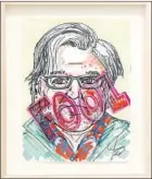  ??  ?? A RENDITION of Stephen K. Bannon shows just what Carrey thinks of the former White House chief strategist.