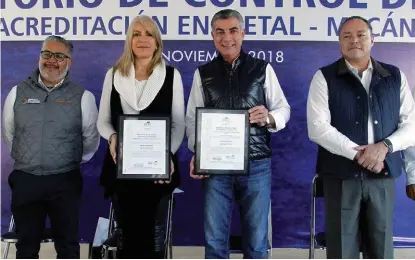  ?? ESPECIAL ?? Gali destacó que esta acción se suma a las certificac­iones obtenidas en 2018.