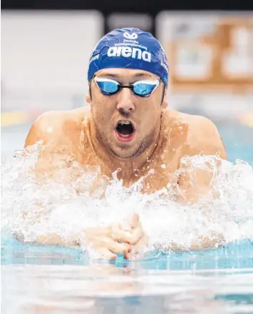  ?? Foto: Frank Rumpenhors­t, dpa ?? Weltmeiste­r Marco Koch ist eine der größten Medaillenh­offnungen des Deutschen Schwimmver­bandes. Doch die Konkurrenz im Brustschwi­mmen ist groß. Und der Druck nach den miserablen Spielen von London ist hoch.