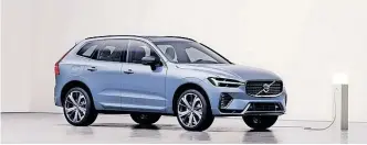  ?? ?? THE Volvo XC60 T8 Recharge is fitted with an 18.8 kWh lithium-ion battery that allows for a (claimed) all-electric range of up to 81km.