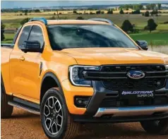  ?? ?? The new Ford Ranger Super Cab