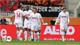  ?? ?? Les joueurs du 1.FC Cologne terminent la saison en boulet de canon. Suffisant pour aller en Ligue Europa ?