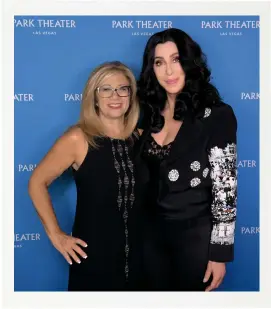  ??  ?? After an incredible performanc­e, meeting— and taking a picture with— Cher was a major highlight of the month!