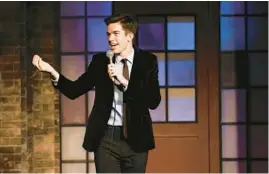  ?? NUCCIO DINUZZO/CHICAGO TRIBUNE ?? John Mulaney performs at UP Comedy Club in Piper’s Alley in Chicago in 2014.