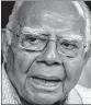  ??  ?? Ram Jethmalani