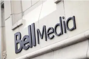  ?? THE CANADIAN PRESS/BELL MEDIA ?? Bell Canada says “fewer than 100,000” clients’ data was hacked, including names and email addresses.