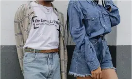  ??  ?? HOT LOOK: Denim Loft BW clothing