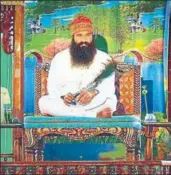  ?? FILE PHOTO: RAVI S SAHANI ?? Gurmeet Ram Rahim Singh during one of his preaching sessions.