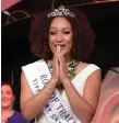  ??  ?? 560,000 people were watching as Kirsten Mate Maher was crowned 2018 Rose of Tralee