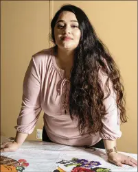  ??  ?? “One thing my parents instilled in me was to get an education, don’t get married and have kids right away,” says Mayra Ramirez, 29, of Franklinto­n, N.C. “I remember mentioning my mom had my sister when she was 15 and I kind of got the side eye,” she says.