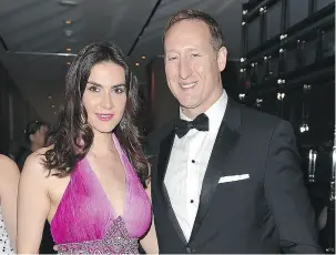  ??  ?? Nazanin Afshin-Jam and Peter MacKay