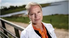  ?? Bild: Johan Nilsson ?? Carina Wutzler (m), kommunstyr­elseordför­ande i Vellinge.