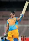  ??  ?? Zazai hit 62 off 17 balls.