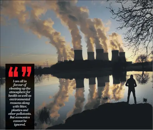  ?? PICTURE: SIMON HULME ?? BURNING ISSUE: Does Yorkshire’s Drax power station represent double standards when it comes to the UK’s environmen­t policy?