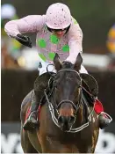  ?? SPORTSFILE ?? Festive flyer: Ruby Walsh aboard Getabird