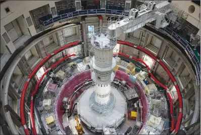  ?? (Ap/daniel Cole) ?? The ITER Tokamak machine is pictured Thursday in Saint-paul-lez-durance, France.