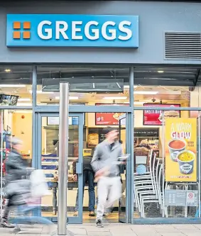  ??  ?? Greggs’ new vegan sausage roll has proved a hit.