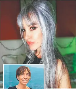  ?? FOTOS GZA. PRENSA ¿SOY UNA HIJA DE PUTA YO? ?? MEZCLA. La autora Andrea Bauab, que reside en Israel, y la intérprete que hace de la jueza, Erika de Sautu Riestra juntas en la obra.