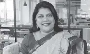  ?? MINT ?? Falguni Nayar, CEO of Nykaa.