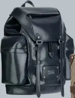  ??  ?? Tag Backpack in Smooth Leather by GIVENCHY