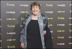  ?? ASSOCIATED PRESS FILES ?? Australian-born singer Helen Reddy attends the 2015 G’DAY USA GALA at the Hollywood Palladium. Reddy, who shot to stardom in the 1970s with her feminist anthem “I Am Woman” and recorded a string of other hits, died Tuesday at age 78.