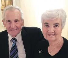  ??  ?? 60th: Domenico and Amalia Magri were married Nov. 10, 1956, at St. Angela Merici Church in Windsor. They have three children, nine grandchild­ren and eight great-grandchild­ren. They celebrated their diamond anniversar­y with family.