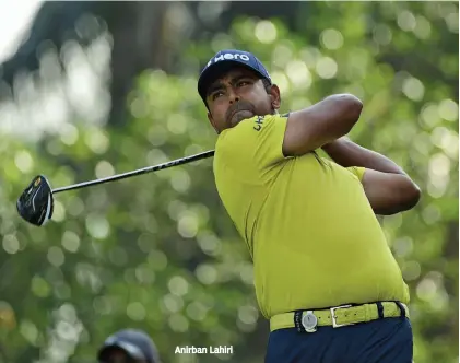  ??  ?? Anirban Lahiri